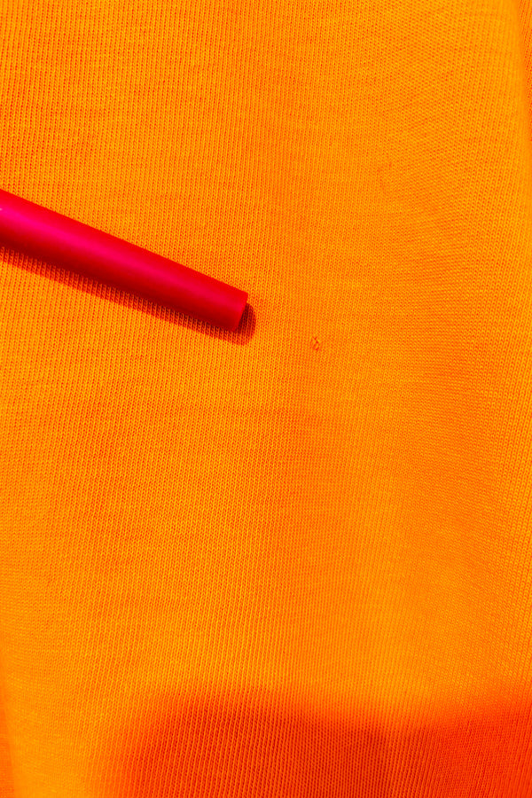 T-shirt coupé orange (l)-Zara-La Penderie du Paradis 🕊