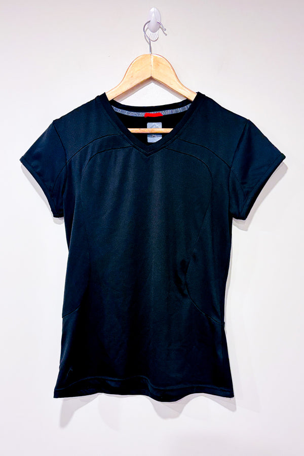 T-shirt de sport noir (l)-Black Mountain-La Penderie du Paradis 🕊