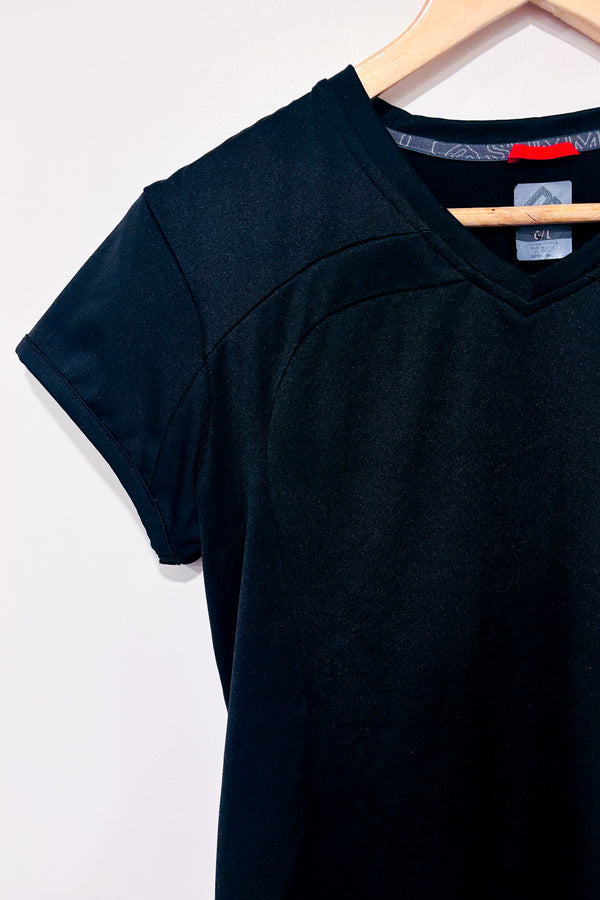 T-shirt de sport noir (l)-Black Mountain-La Penderie du Paradis 🕊
