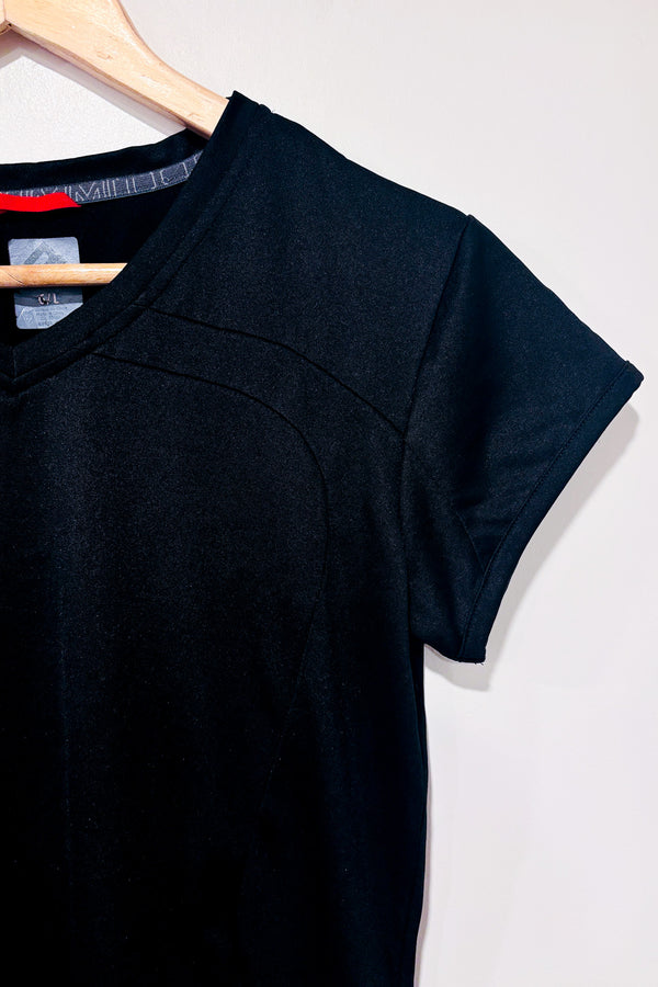 T-shirt de sport noir (l)-Black Mountain-La Penderie du Paradis 🕊