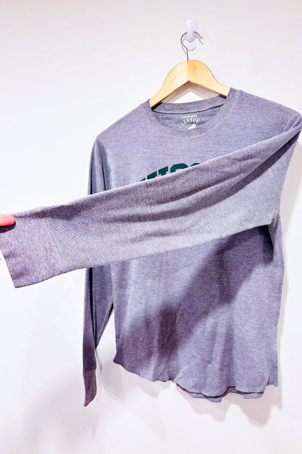 Chandail gris gaufré ''Husson'' (s)-Original Wear-La Penderie du Paradis 🕊