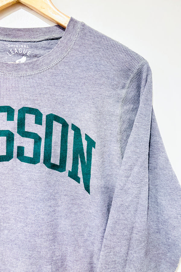 Chandail gris gaufré ''Husson'' (s)-Original Wear-La Penderie du Paradis 🕊