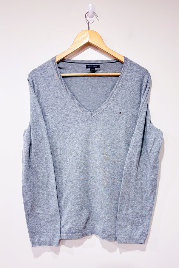 Chandail gris (l)-Tommy Hilfiger-La Penderie du Paradis 🕊