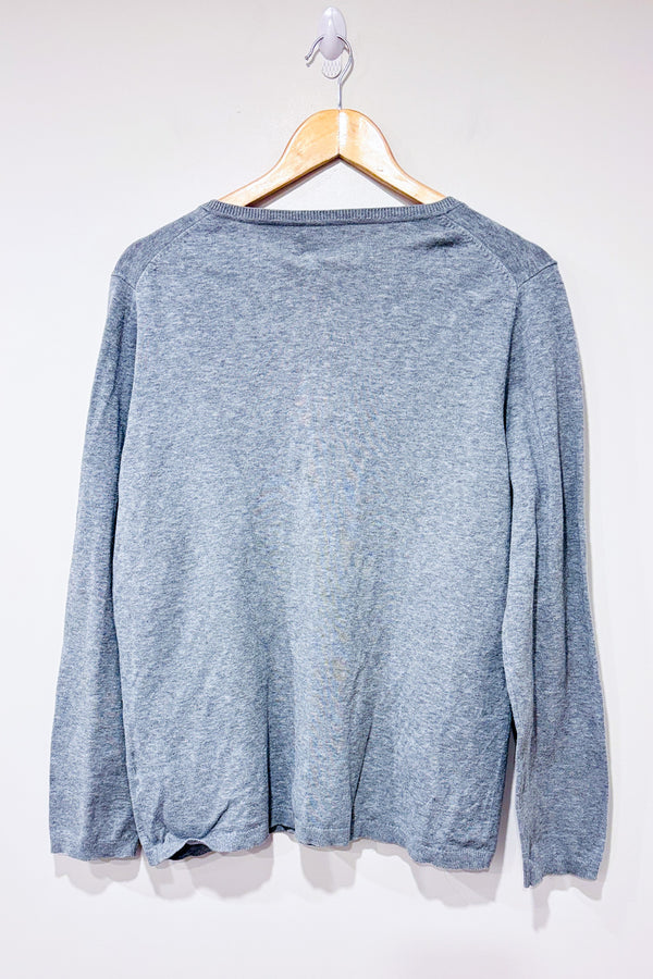 Chandail gris (l)-Tommy Hilfiger-La Penderie du Paradis 🕊