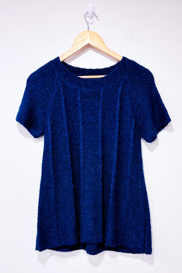 Haut marine en tricot (m)*-Vero Moda-La Penderie du Paradis 🕊