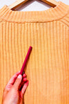 Chandail court pĂȘche en tricot (s)-H&M-La Penderie du Paradis đ