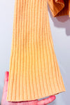 Chandail court pĂȘche en tricot (s)-H&M-La Penderie du Paradis đ