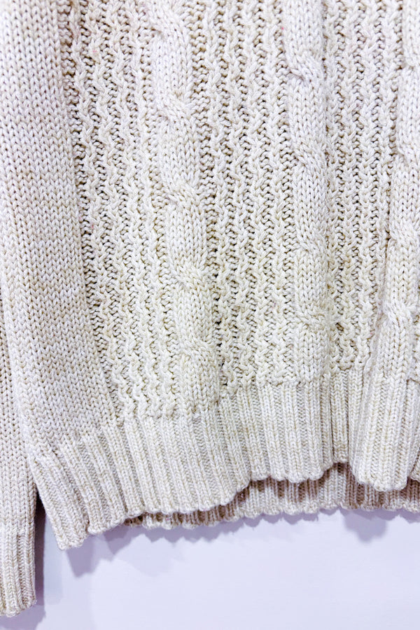 Chandail beige en tricot (xl)-Proportion Petite / Conrad C-La Penderie du Paradis 🕊