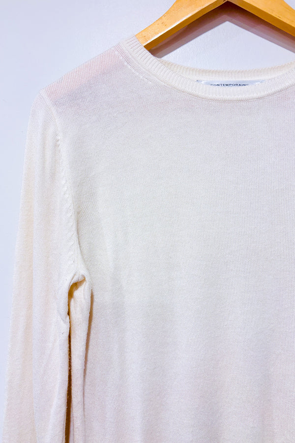 Chandail blanc (m)-Simons-La Penderie du Paradis 🕊