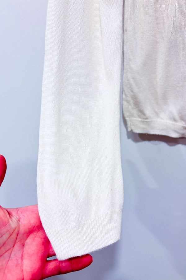 Chandail blanc (m)-Simons-La Penderie du Paradis 🕊