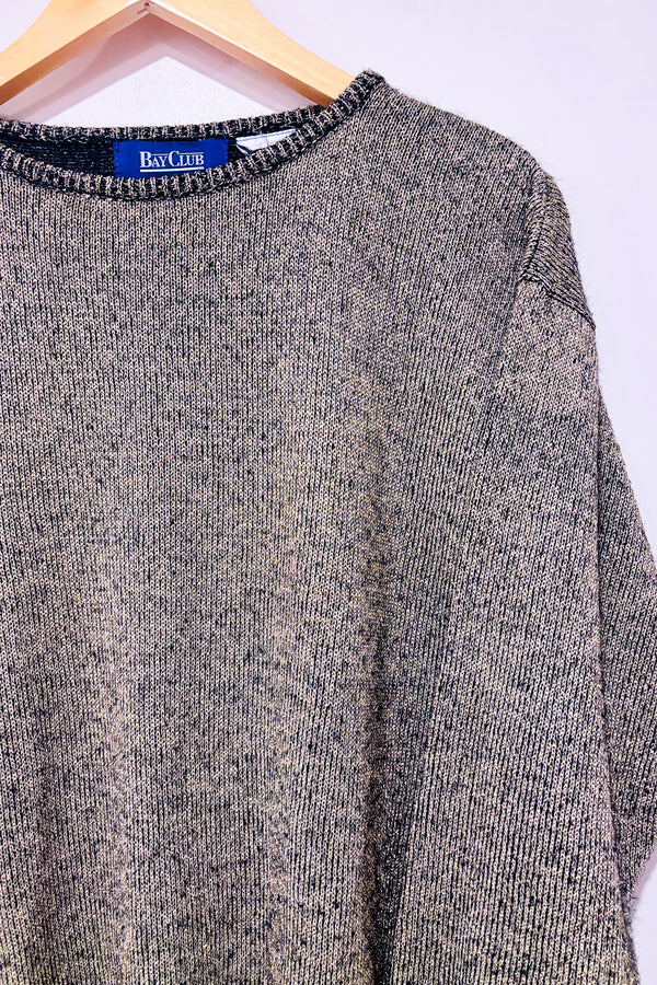 Chandail vintage or scintillant (m)-Bay Club-La Penderie du Paradis 🕊