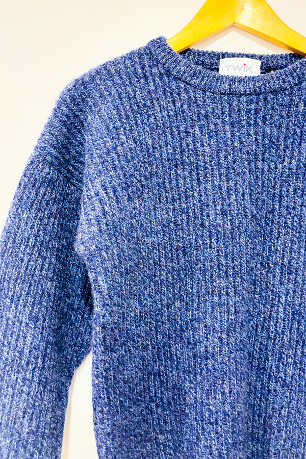 Chandail en laine marine (s)*-Simons-La Penderie du Paradis 🕊