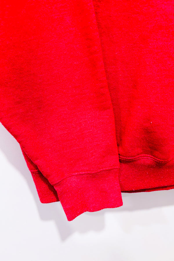 Chandail en coton ouate rouge ''San Francisco'' (m)-Autres-La Penderie du Paradis ๐