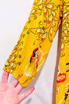 Tunique jaune fleurie (s) seconde main - Autres- La Penderie du Paradis