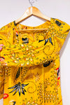 Tunique jaune fleurie (s) seconde main - Autres- La Penderie du Paradis
