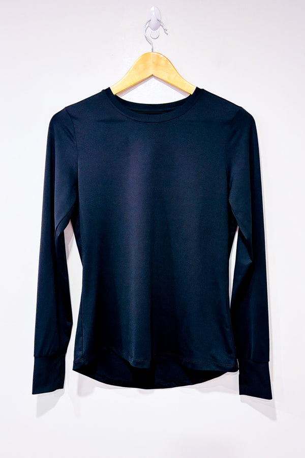 Chandail de sport noir seconde main - Simons- La Penderie du Paradis