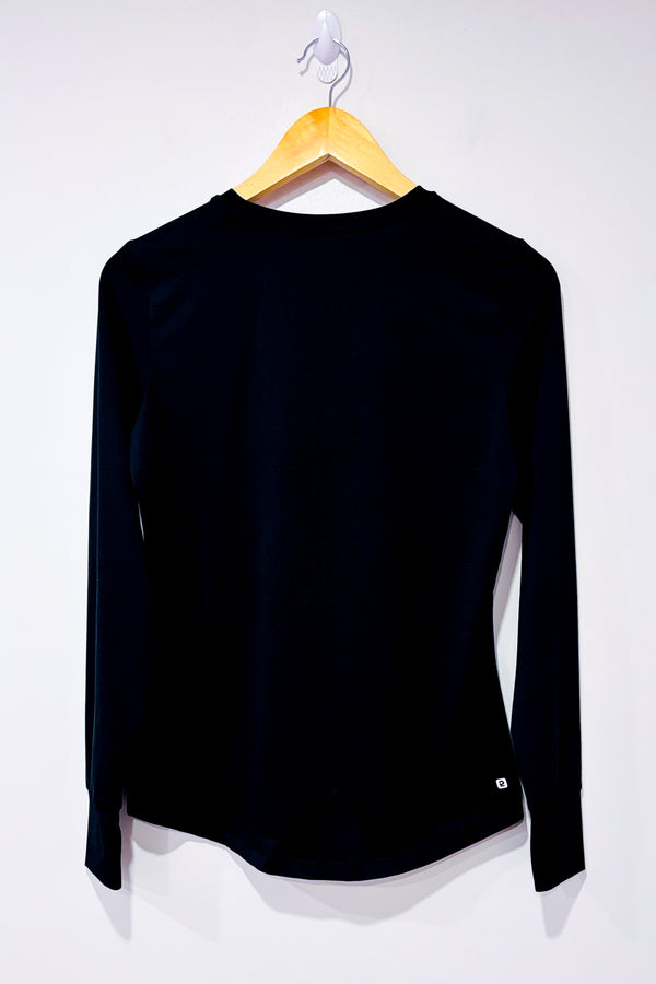 Chandail de sport noir seconde main - Simons- La Penderie du Paradis