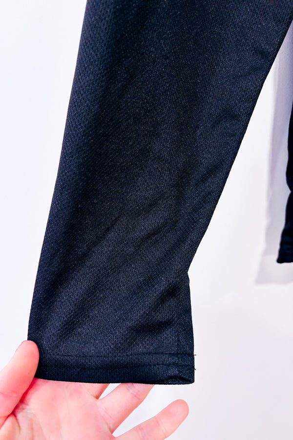 Chandail de sport noir seconde main - Dollarama- La Penderie du Paradis