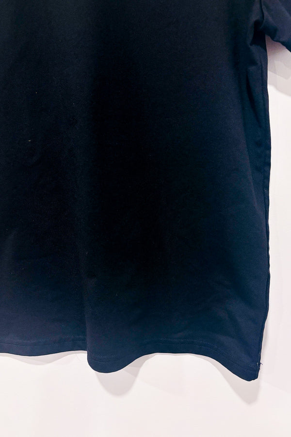 T-shirt ample noir smiley seconde main - SHEIN- La Penderie du Paradis