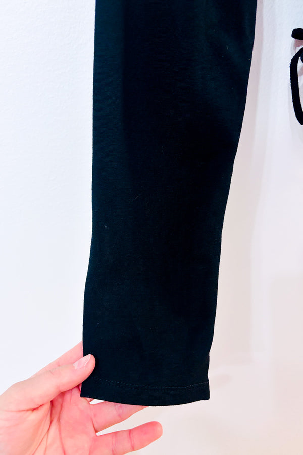 Haut coupé noir style corset seconde main - Forever21- La Penderie du Paradis
