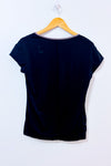 T-shirt sport noir seconde main - Lolë- La Penderie du Paradis