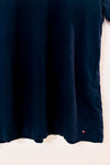 T-shirt marine avec dentelle seconde main - Tommy Hilfiger- La Penderie du Paradis