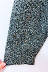 Haut ample vert en tricot avec franges seconde main - AE Sports and co.- La Penderie du Paradis