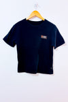 T-shirt classique noir avec logo seconde main - Vans- La Penderie du Paradis