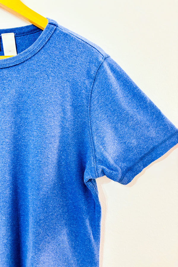 T-shirt bleu basique seconde main - Liz Claiborne- La Penderie du Paradis
