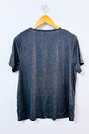 T-shirt argent scintillant à manches courtes* seconde main - Old Navy- La Penderie du Paradis