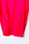 Haut rose fuchsia en tricot à manches amples seconde main - Cable & Gauge- La Penderie du Paradis
