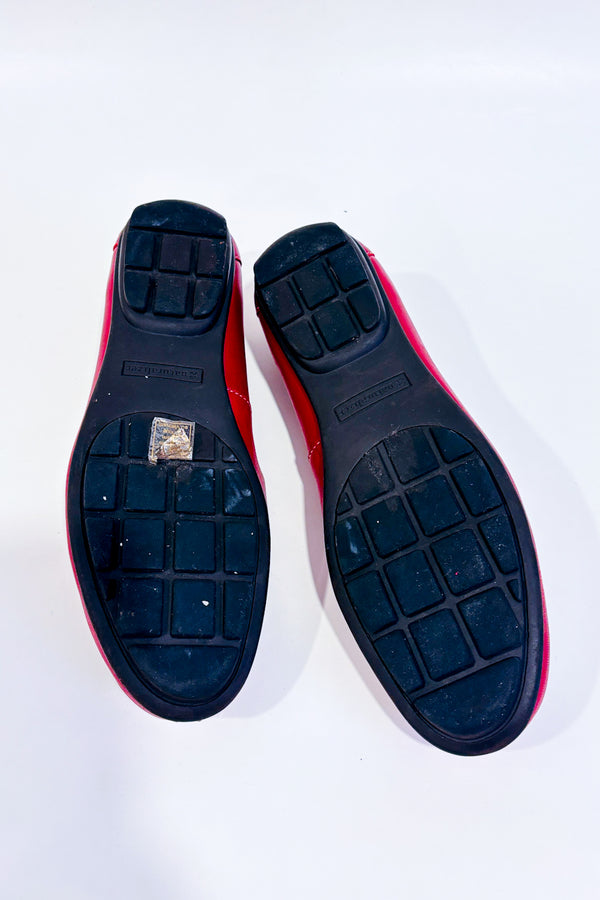 Chaussures Simmons rouges en cuir (7.5)-Naturalizer-La Penderie du Paradis 🕊