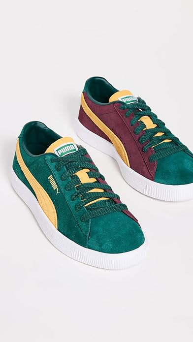 Chaussures vertes VTG (9.5) - Homme-Puma-La Penderie du Paradis 🕊