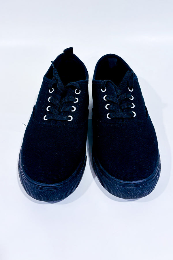 Chaussures noires en toile (7)-Ardene-La Penderie du Paradis 🕊