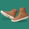 Chaussures taupe Explorateur en cuir* seconde main - Lacoste- La Penderie du Paradis