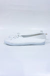 Chaussures blanches en dentelle style ballerine seconde main - Ardene- La Penderie du Paradis