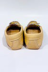 Mocassin intérieur beige en cuir avec perles* seconde main - Bastien- La Penderie du Paradis