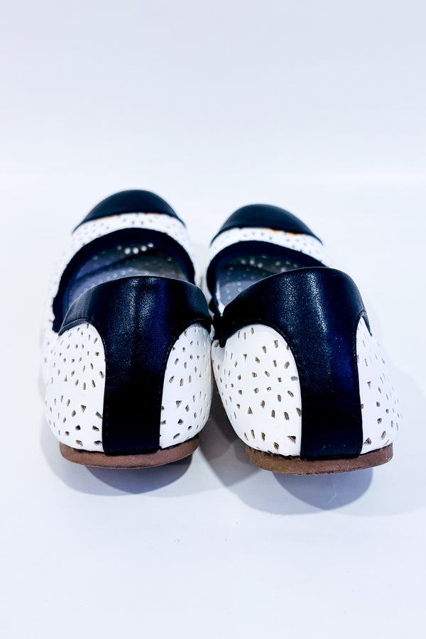 Chaussures ballerine blanches et noires (7)-Dexflex by Dexter-La Penderie du Paradis 🕊