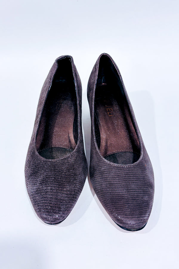 Chaussures brunes en cuir (6)-Vaneli-La Penderie du Paradis 🕊