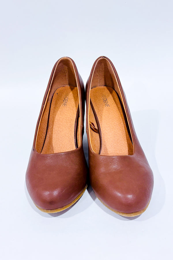 Chaussures brunes talon compensé (8)-Ardene-La Penderie du Paradis 🕊