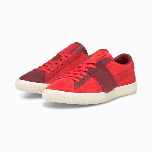 Chaussures Classics rouges Puma x Michael Lau (9.5) - Homme-Puma-La Penderie du Paradis 🕊
