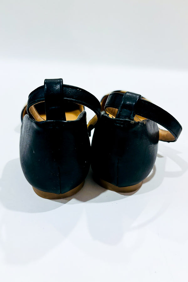 Chaussures marine et blanche rayées (6.5) - Mix No.6 - La Penderie du Paradis ?