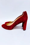 Chaussures rouge vin en suède (9)-Nine West-La Penderie du Paradis 🕊
