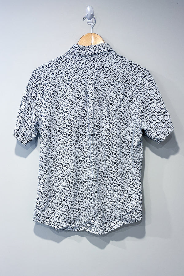 Chemise blanche avec motifs (m) - Homme seconde main Steel & Jelly