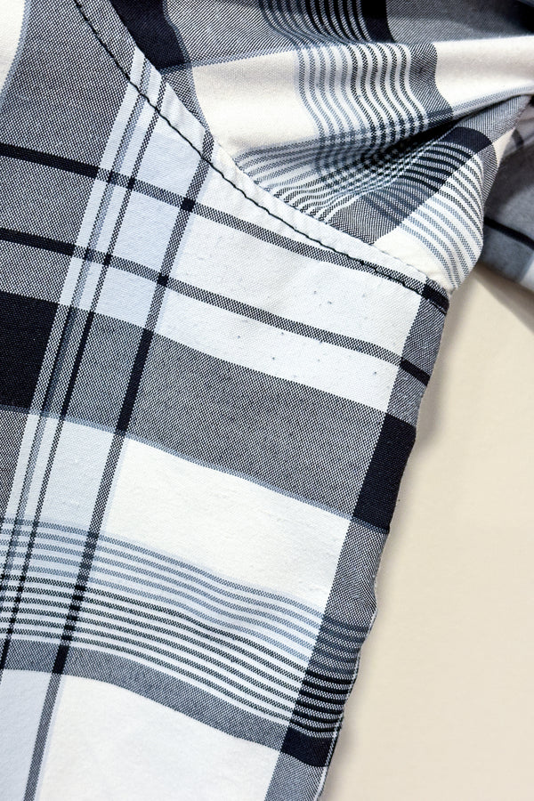 Chemise blanche et grise à carreaux Omni-Shade (xl) - Homme seconde main Columbia