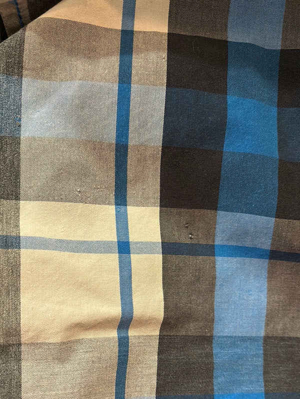 Chemise bleue et grise à carreaux (xl) - Homme seconde main Columbia