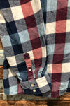 Chemise bleue et rouge à carreaux en flanelle (xxl) seconde main Simons