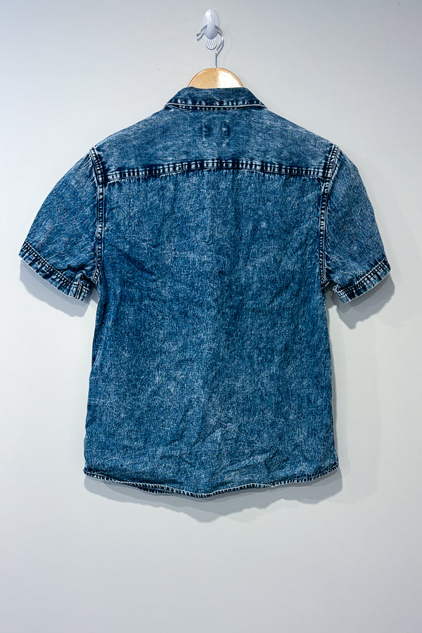 Chemise en jeans bleue (l) - Homme seconde main Only & Sons