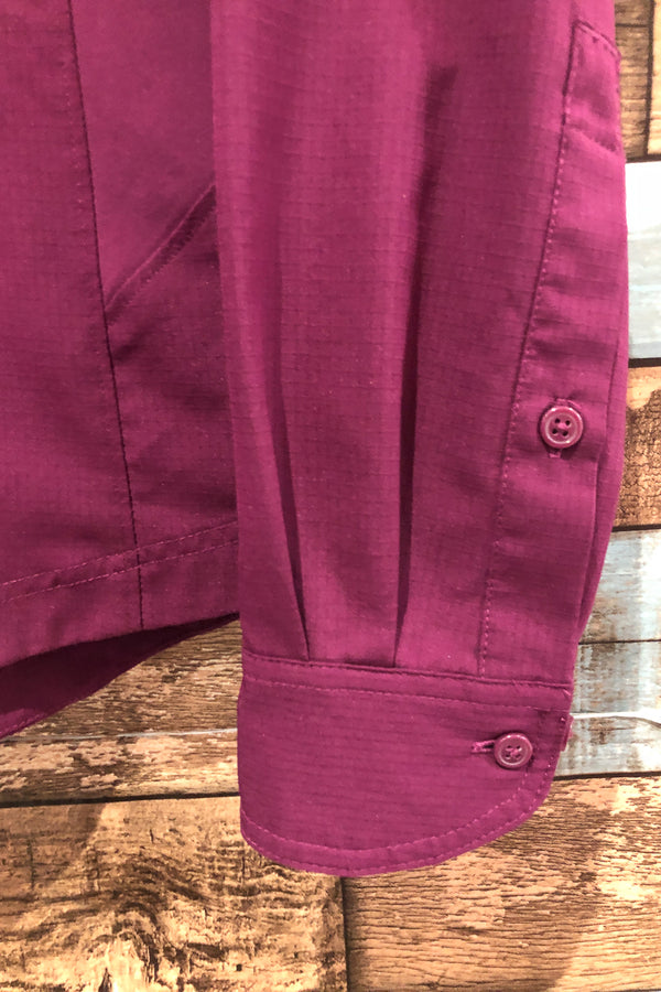 Chemise prune Omni-Shade (m) seconde main Columbia