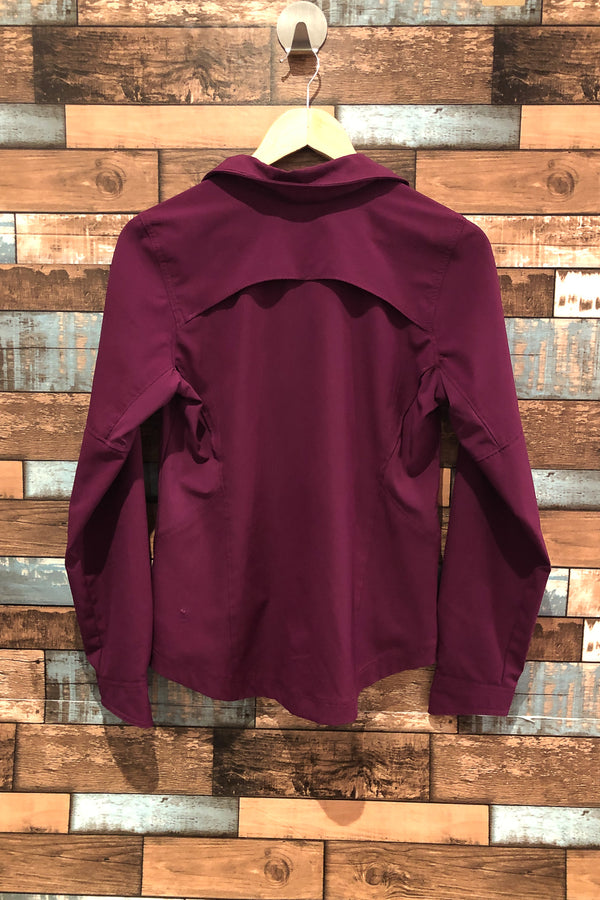 Chemise prune Omni-Shade (m) seconde main Columbia